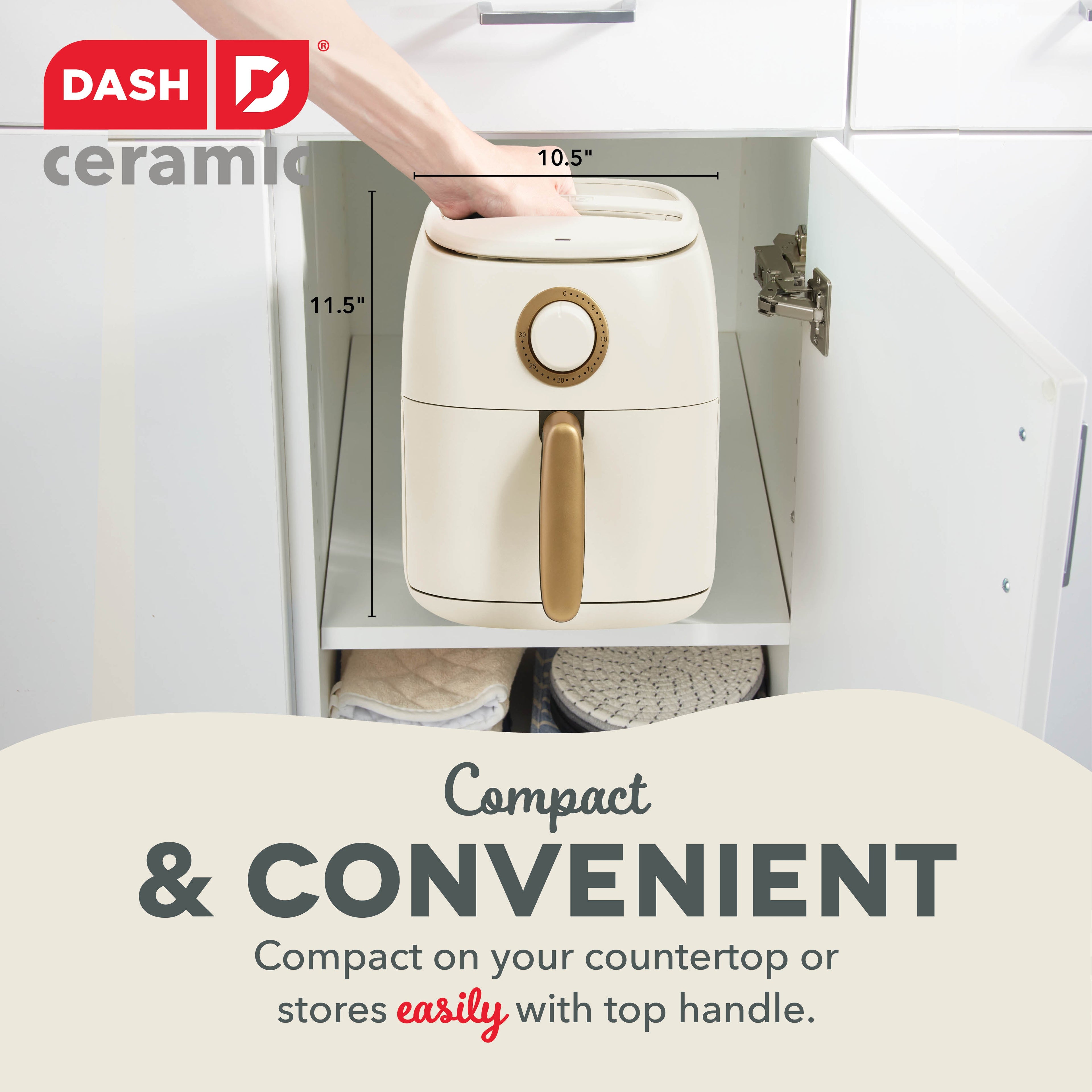 Ceramic Tasti-Crisp Express Air Fryer 2.6QT
