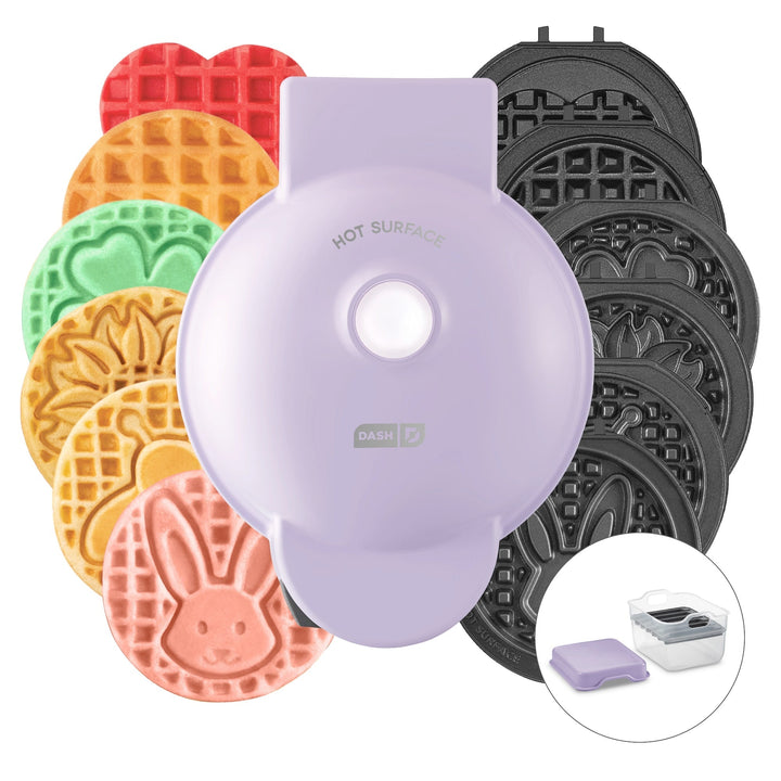 MultiMaker® Mini System with Removable Plates: Waffle & Griddle U9