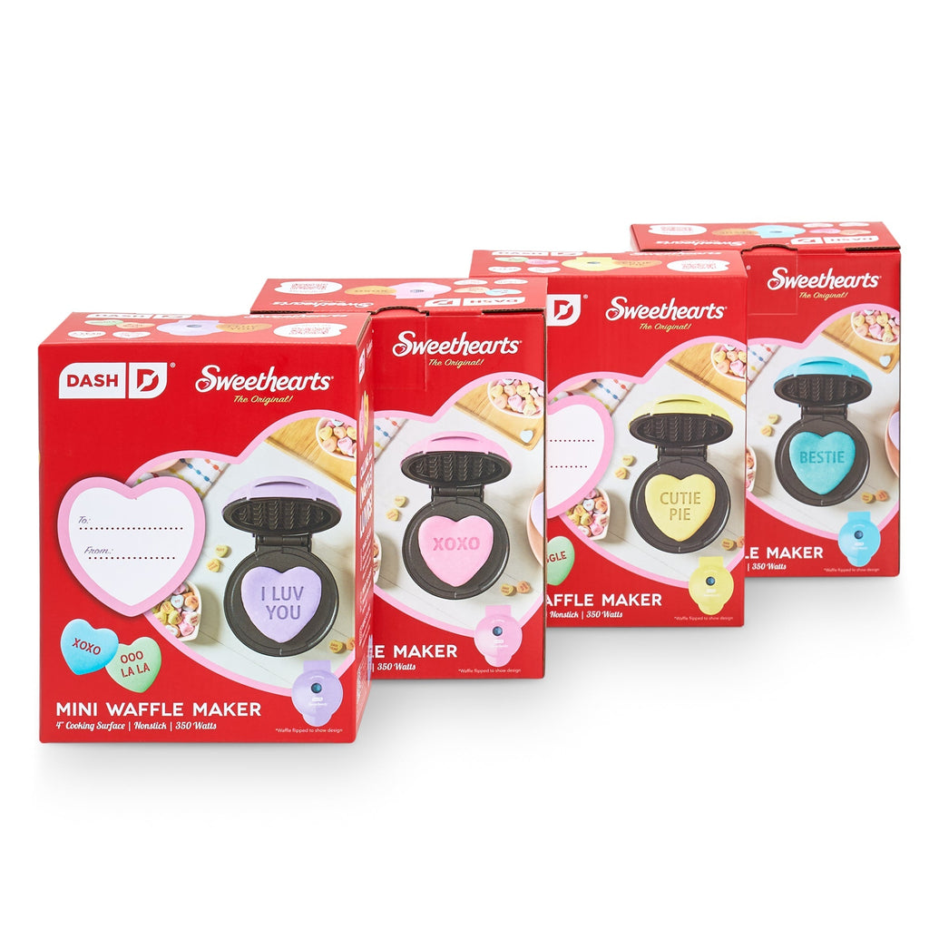 x Sweethearts® Mini Waffle Maker